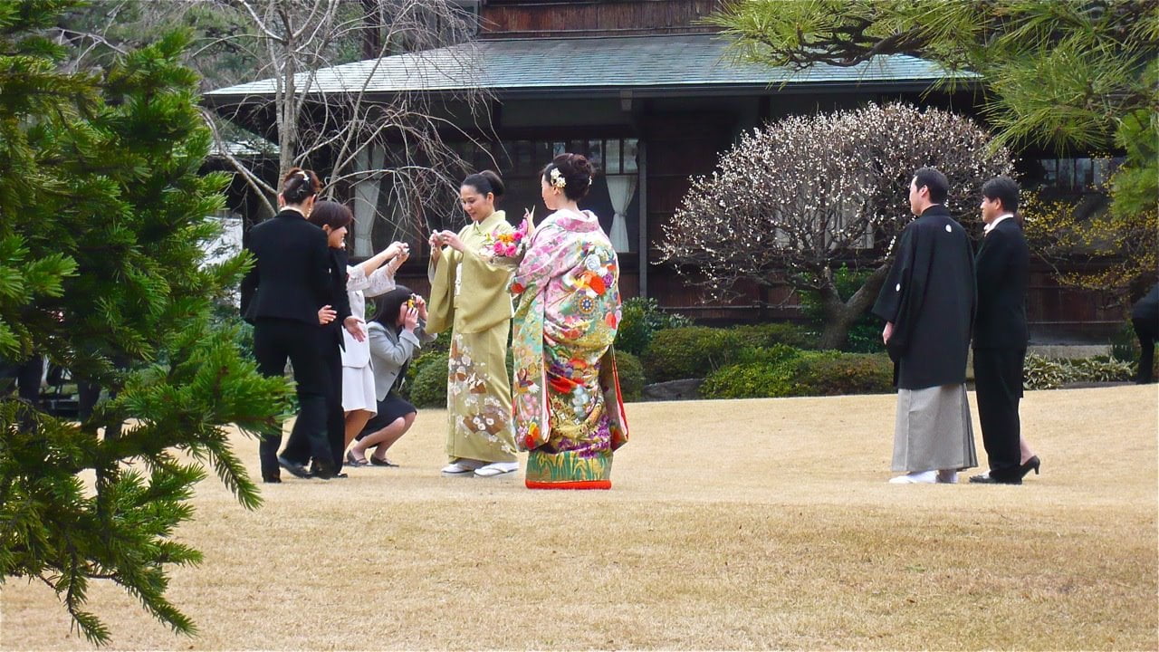 Mariage a la japonaise