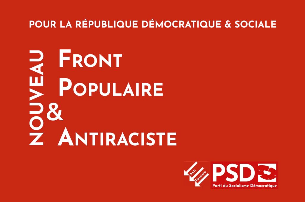 Pour le Nouveau Front Populaire et Antiraciste